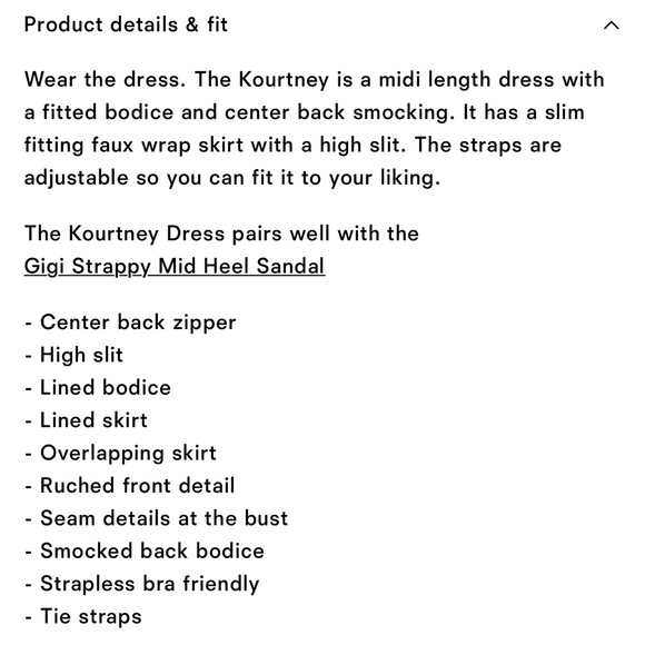 Reformation Kourtney Dress - Picture 9 of 9